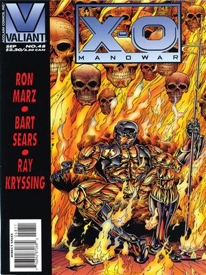 cover image of X-O Manowar (1992), Issue 48